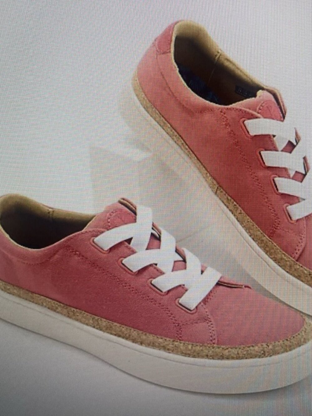 REVITALIGN OTRHOTIC GORE LACE SLIP-ON SNEAKERS - HERMOSA/RED - 7.5M - BRAND NEW